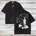 Gojo & Sukuna Acid-Wash Tee - Jujutsu Kaisen Shirt | Tekryu