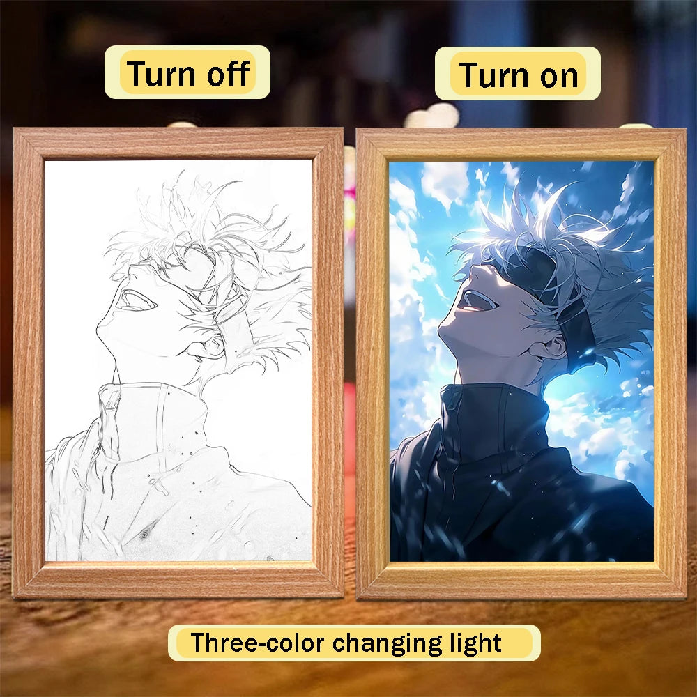 Gojo Satoru Moonlight Lamp - JJK Anime Night Light | Tekryu