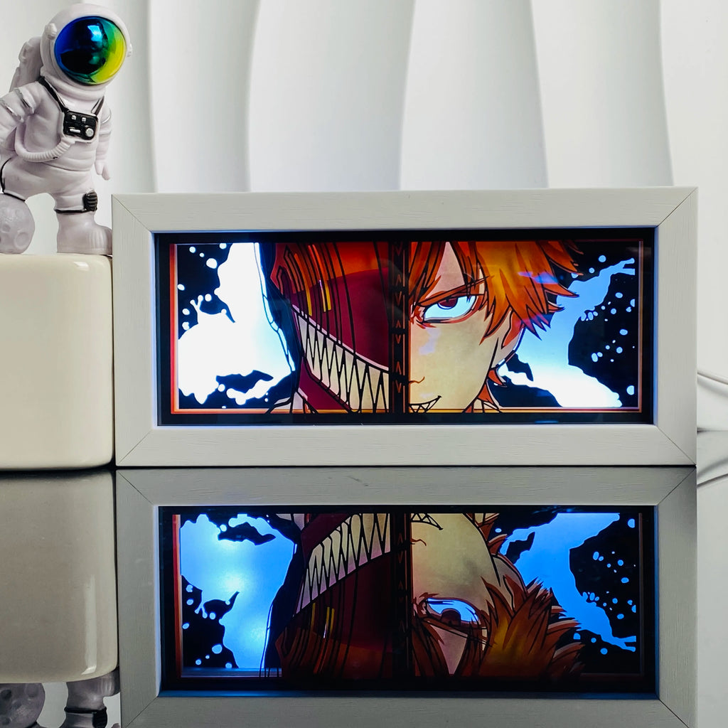 Anime 3D Shadow Light Box - Naruto Sasuke LED Lamp | Tekryu