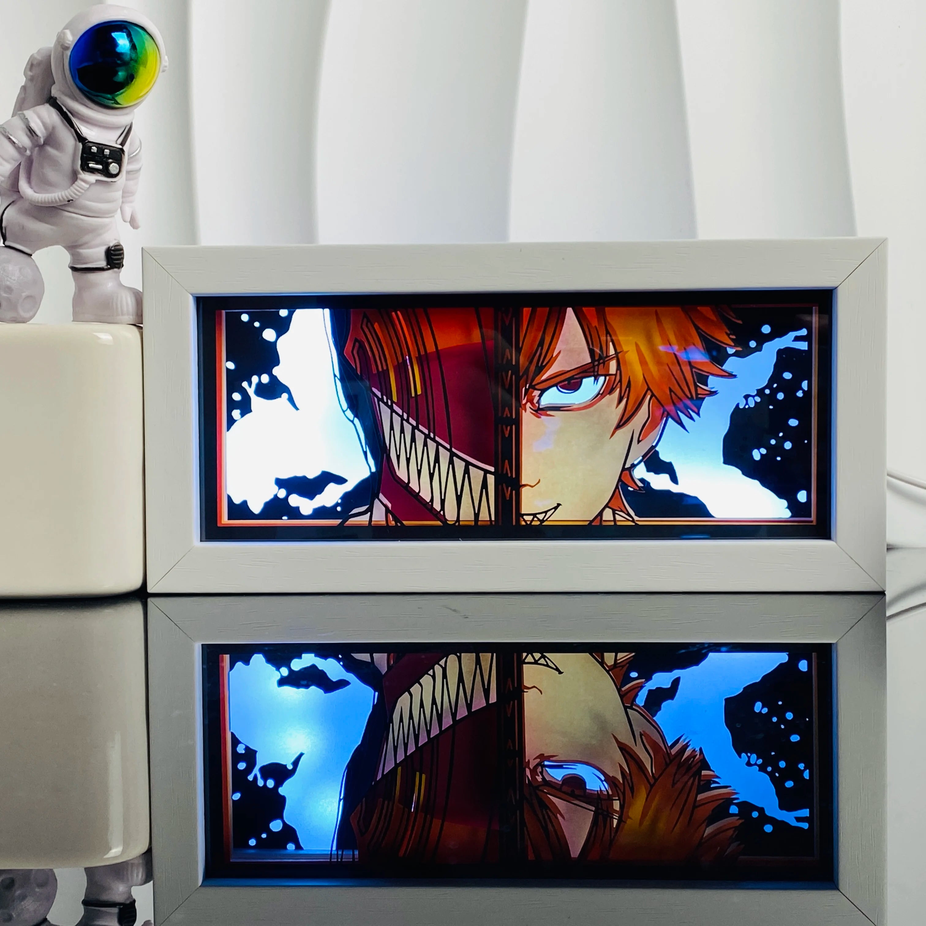 Anime 3D Shadow Light Box - Naruto Sasuke LED Lamp | Tekryu