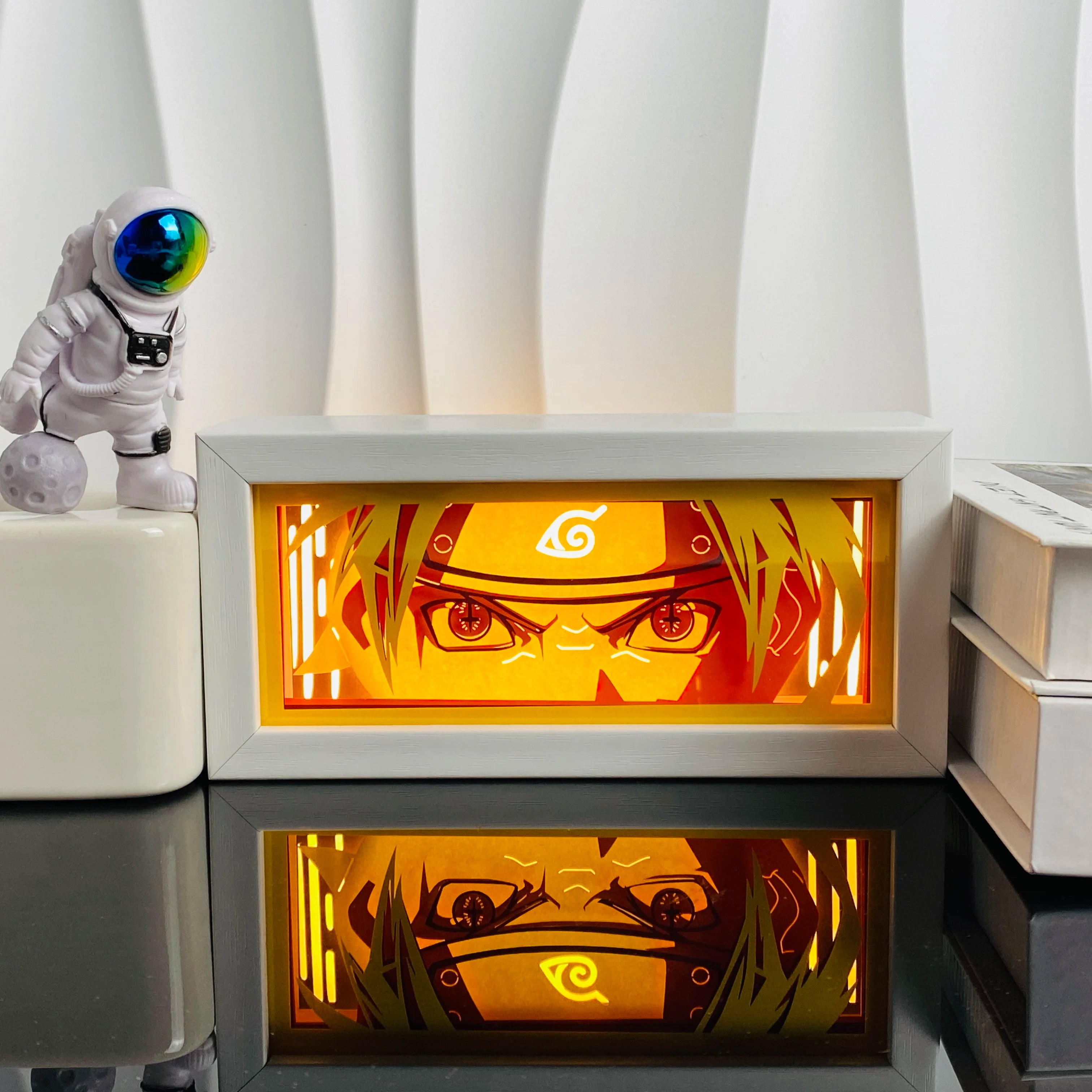 Anime 3D Shadow Light Box - Naruto Sasuke LED Lamp | Tekryu