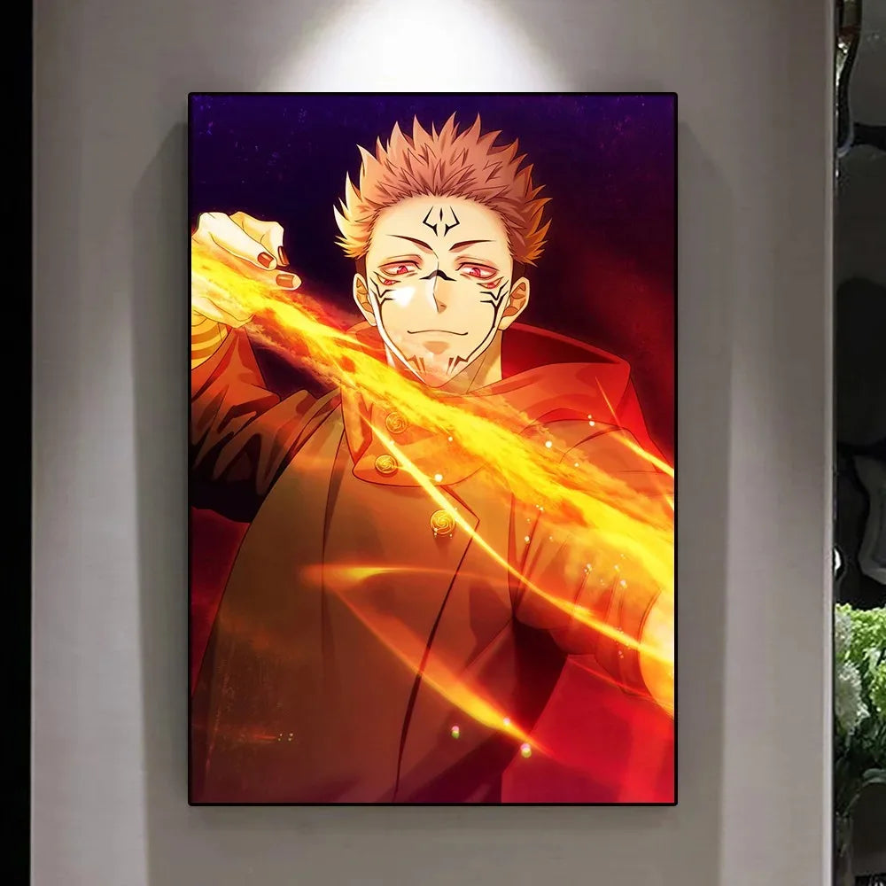 Jujutsu Kaisen Canvas Wall Art | Tekryu