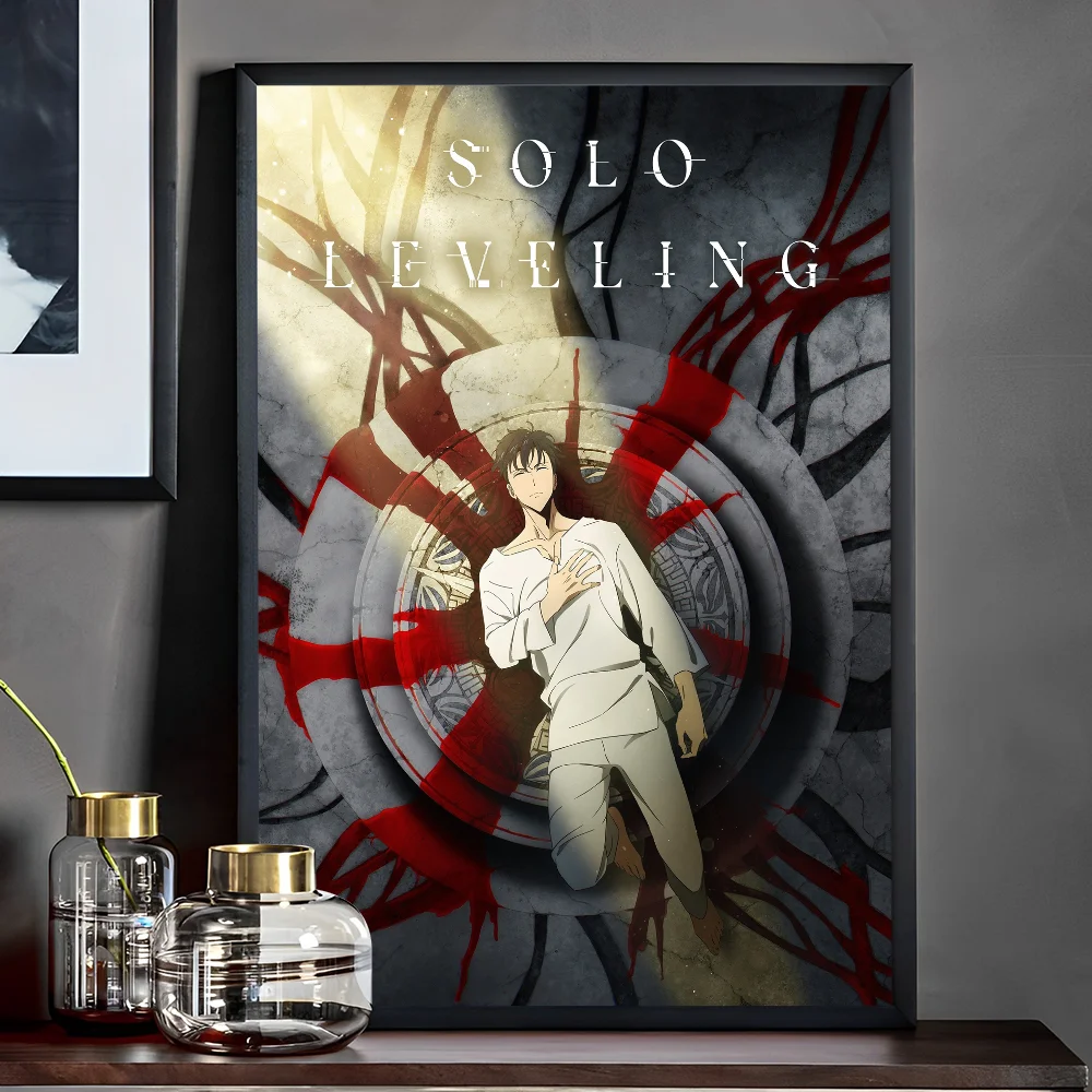 Solo Leveling Poster - Sung Jinwoo Wall Art Print | Tekryu