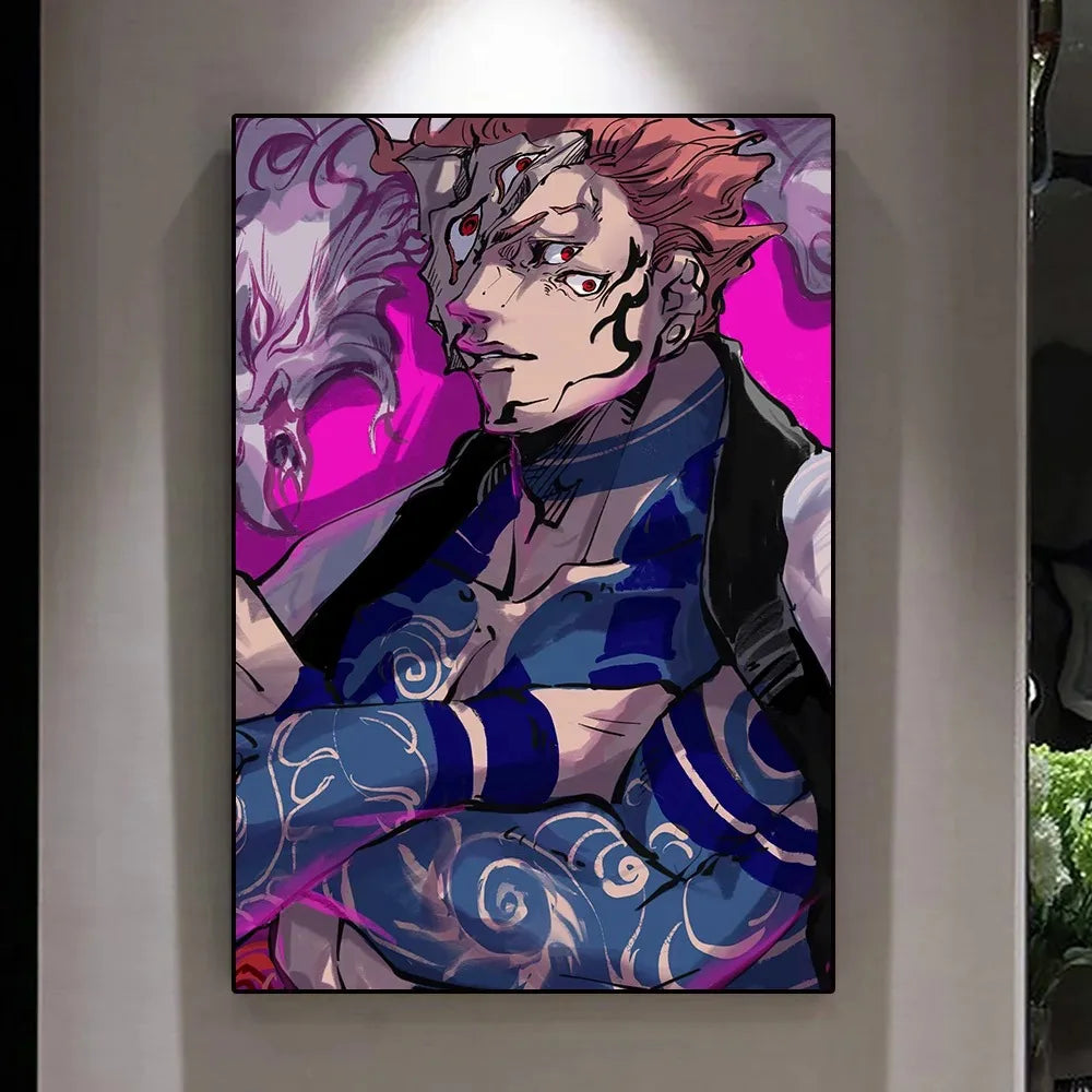 Jujutsu Kaisen Canvas Wall Art | Tekryu