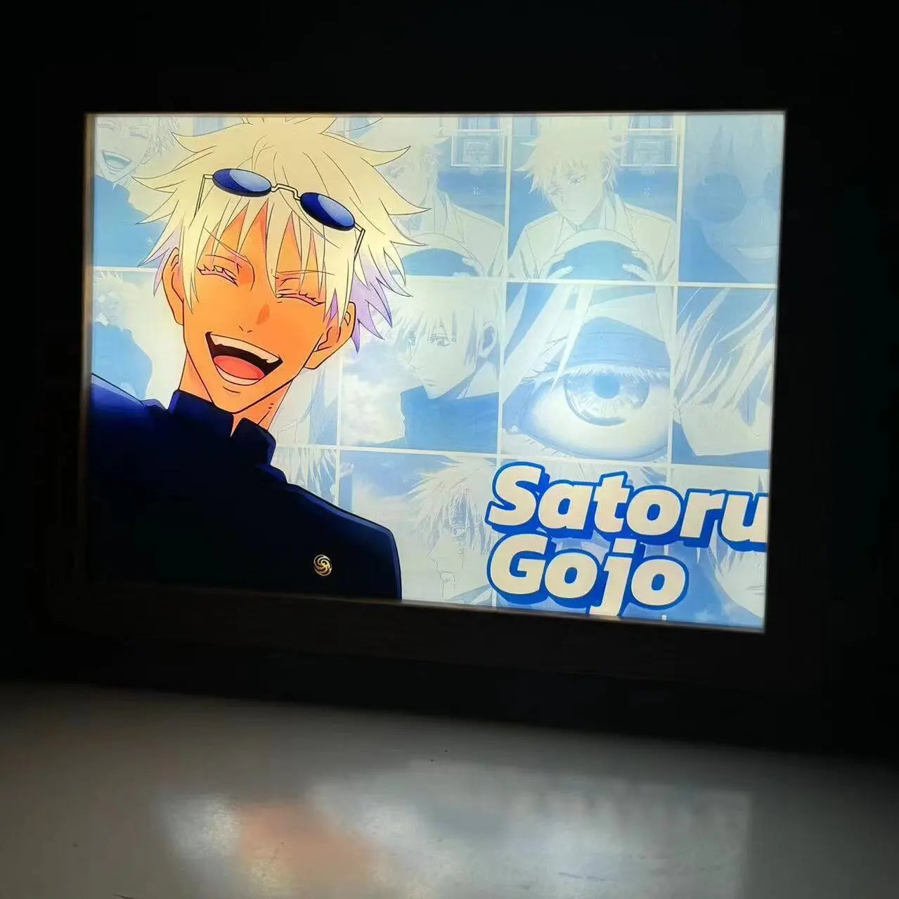 Gojo Satoru LED Frame Lamp - Jujutsu Kaisen Decor | Tekryu