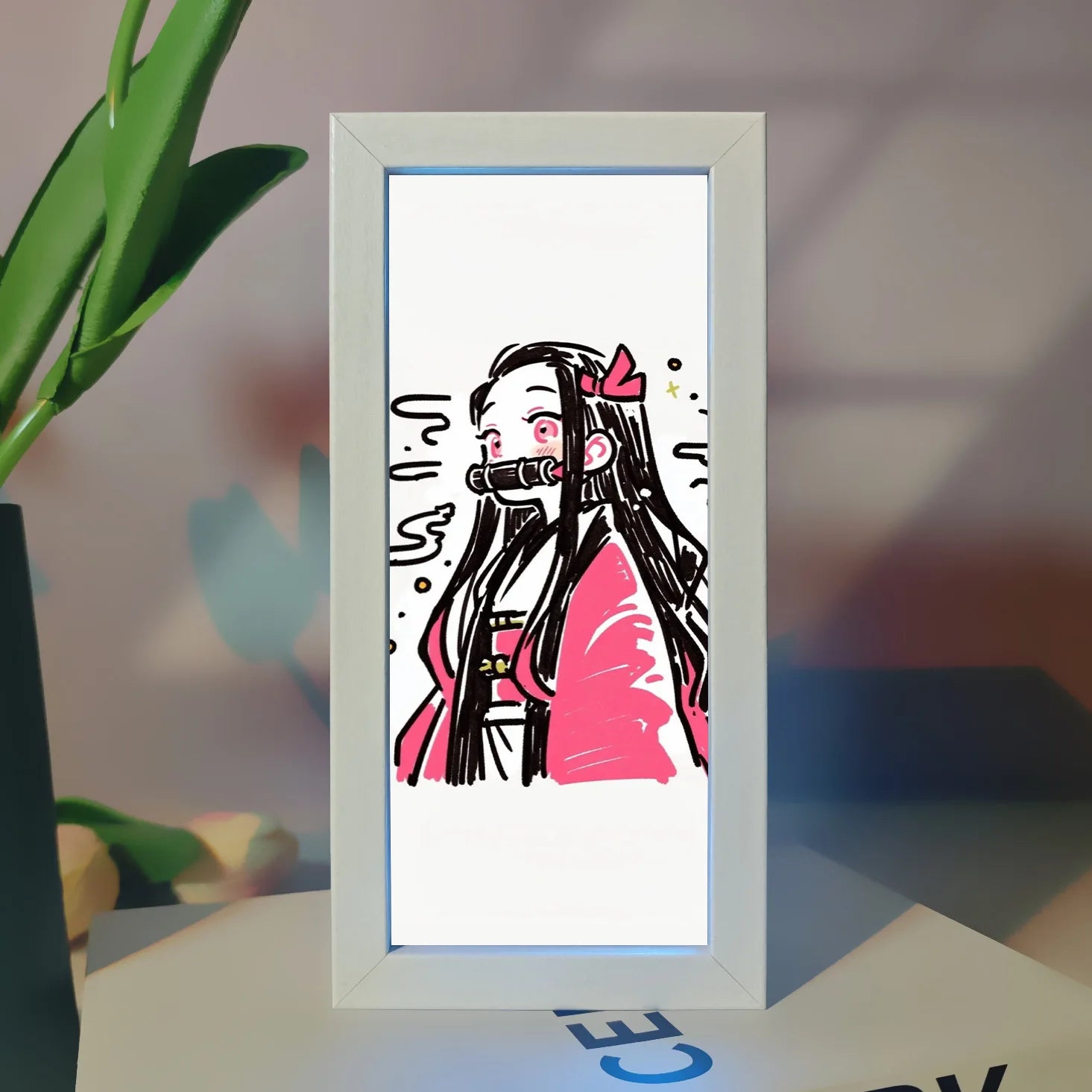 Demon Slayer LED Night Lamp - Tanjiro Nezuko Light | Tekryu