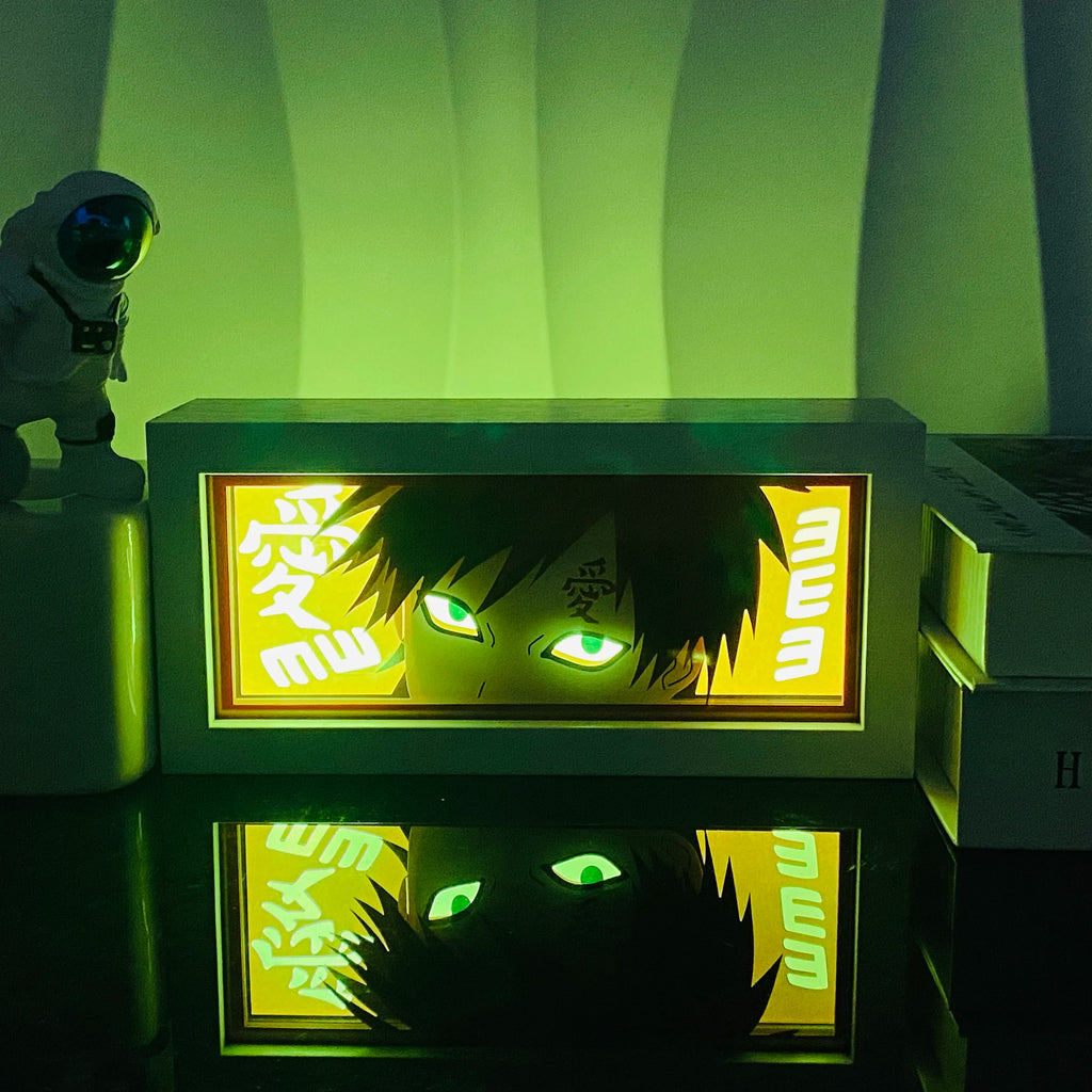 Anime 3D Shadow Light Box - Naruto Sasuke LED Lamp | Tekryu