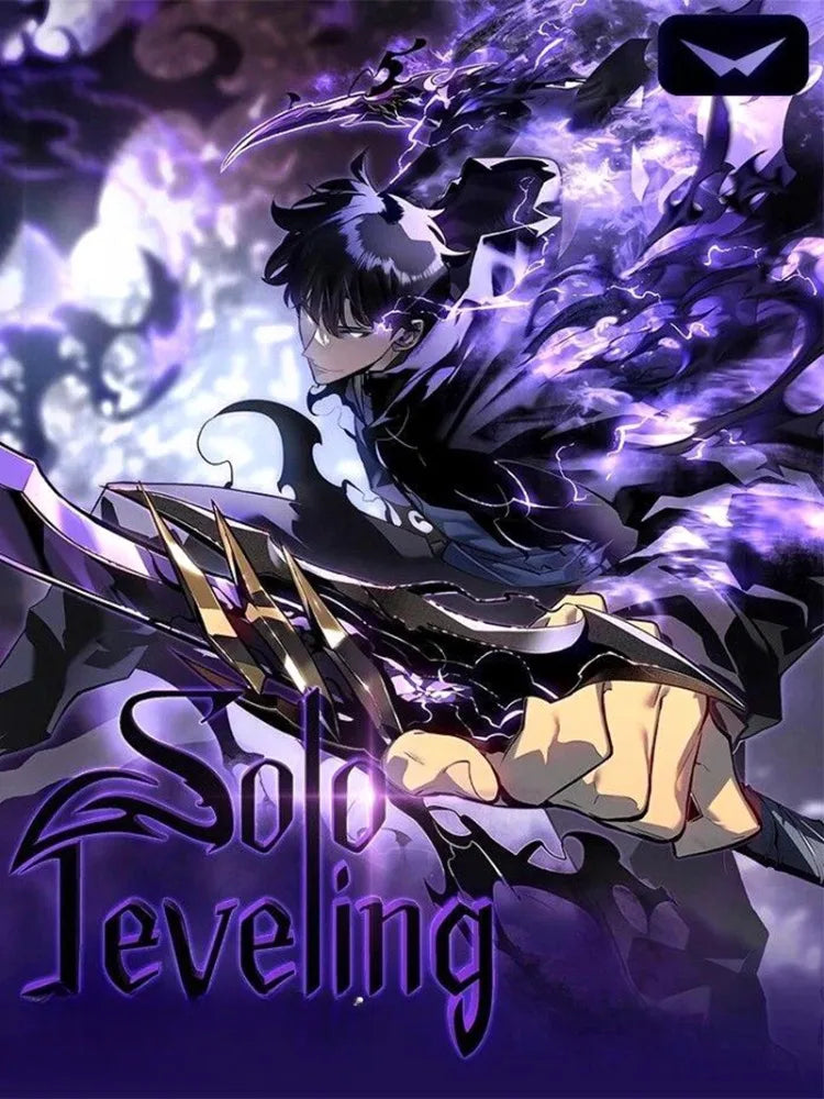 Solo Leveling Diamond Painting Kit - Sung Jinwoo Art | Tekryu