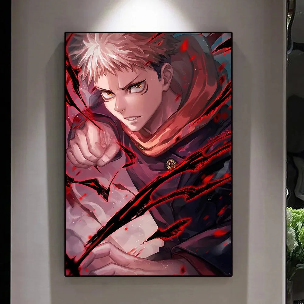Jujutsu Kaisen Canvas Wall Art | Tekryu