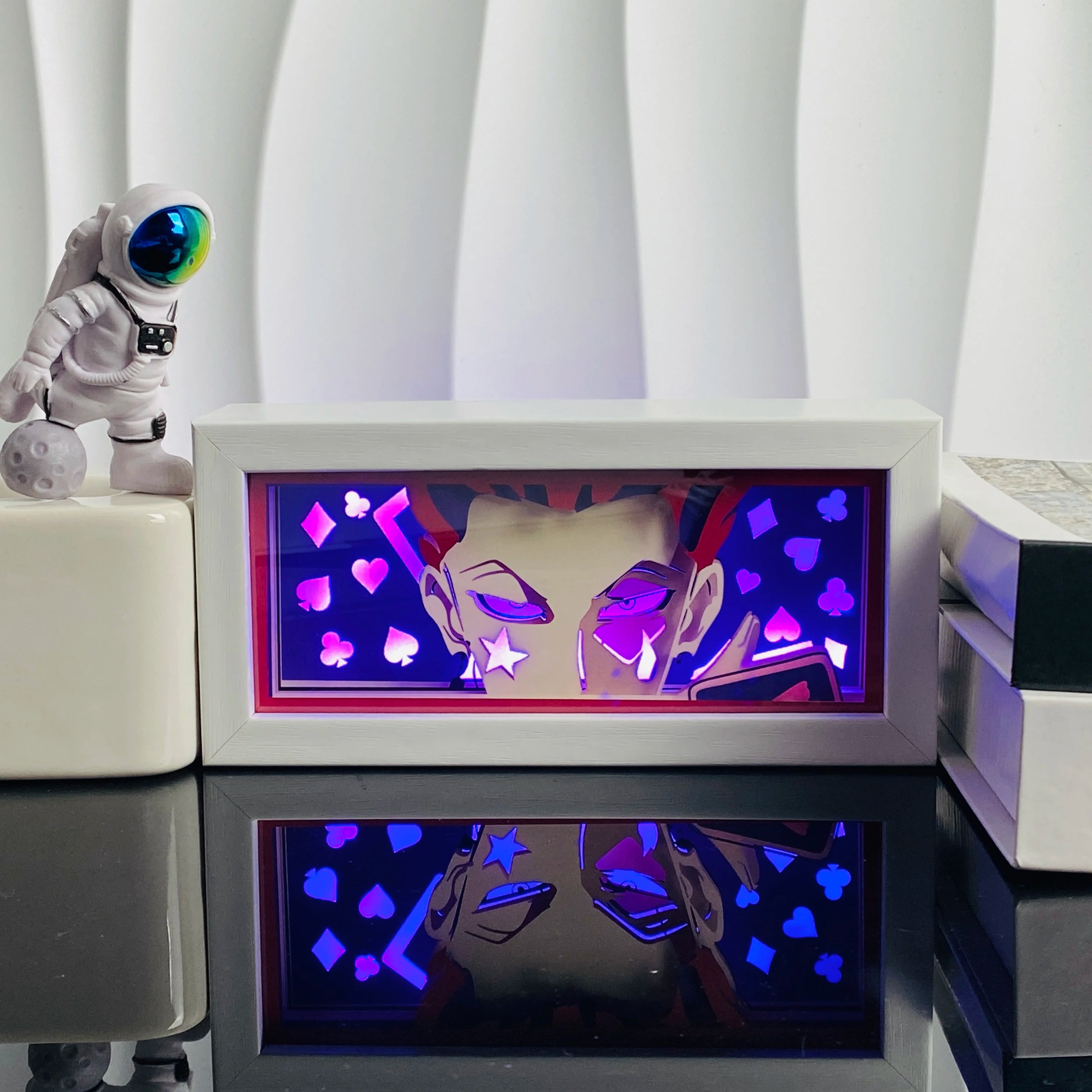 Anime 3D Shadow Light Box - Naruto Sasuke LED Lamp | Tekryu