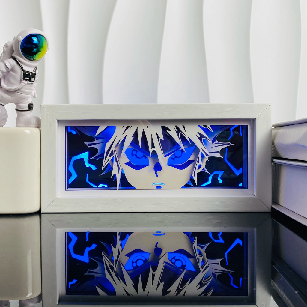 Anime 3D Shadow Light Box - Naruto Sasuke LED Lamp | Tekryu