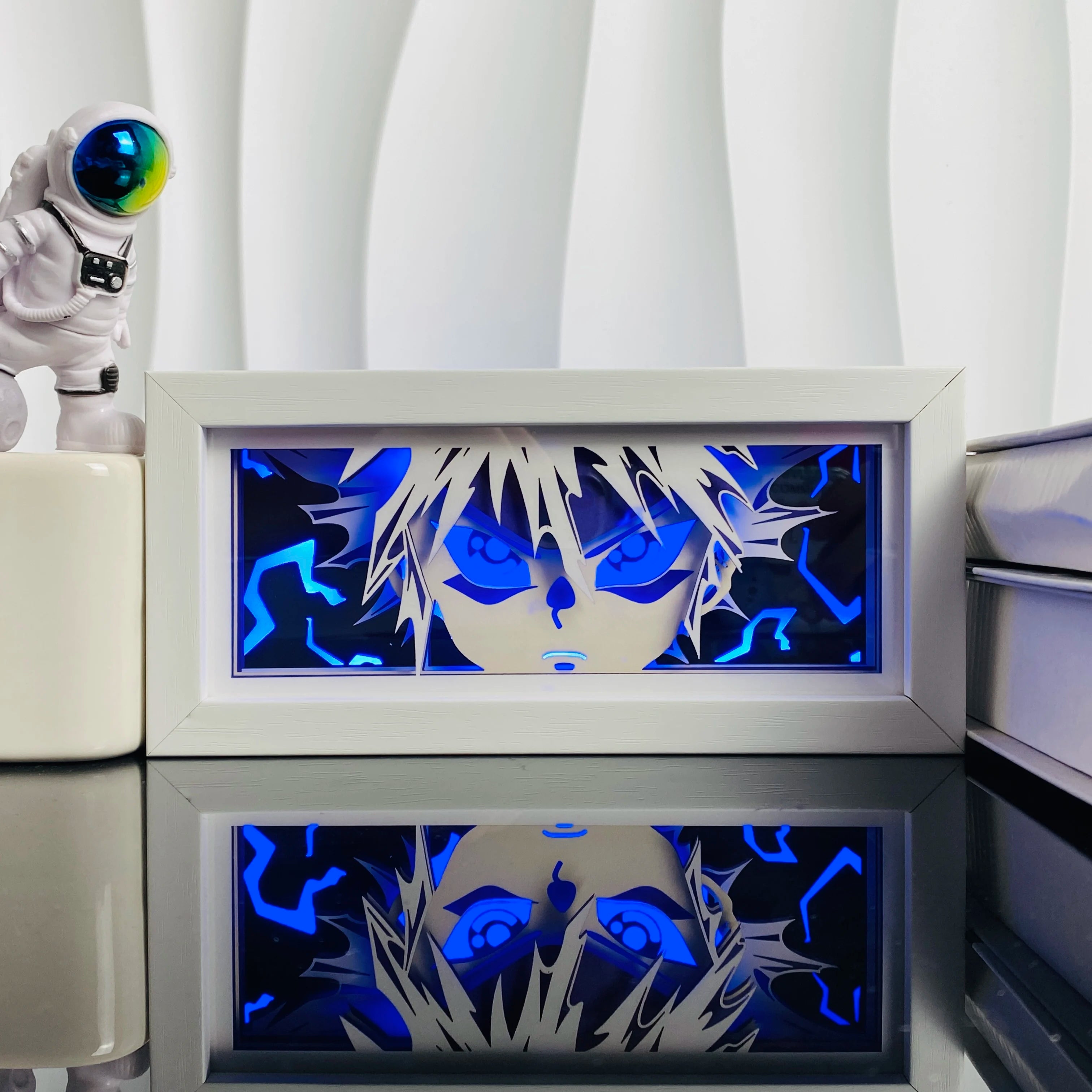 Anime 3D Shadow Light Box - Naruto Sasuke LED Lamp | Tekryu