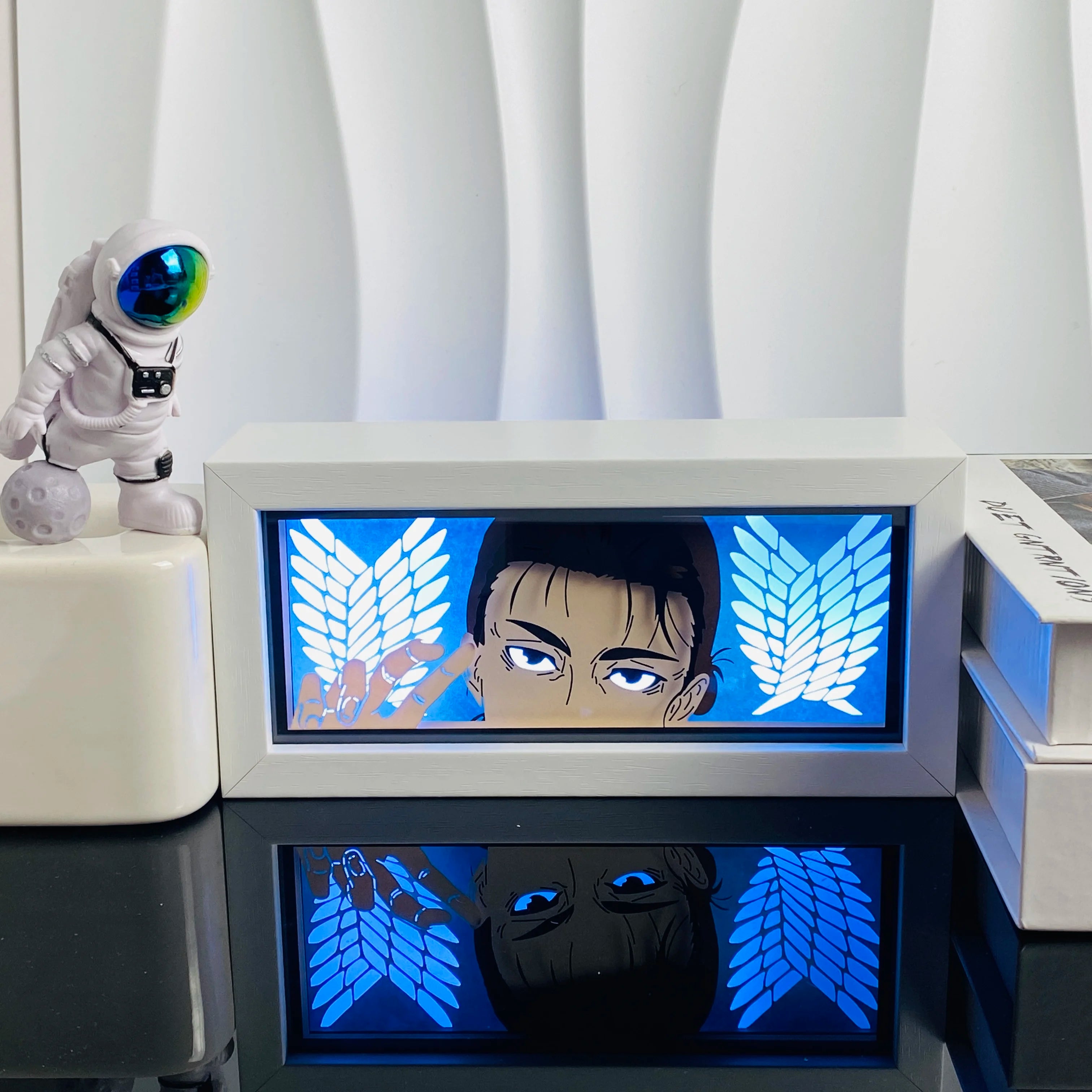 Anime 3D Shadow Light Box - Naruto Sasuke LED Lamp | Tekryu