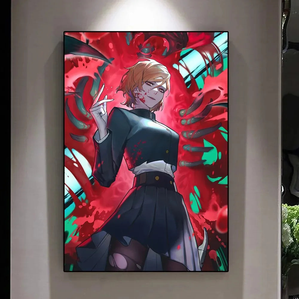 Jujutsu Kaisen Canvas Wall Art | Tekryu