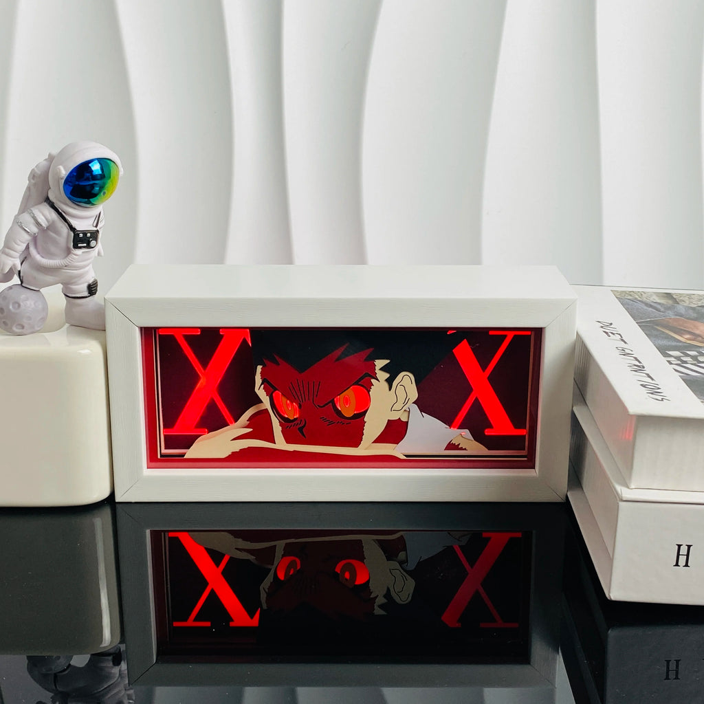 Anime 3D Shadow Light Box - Naruto Sasuke LED Lamp | Tekryu