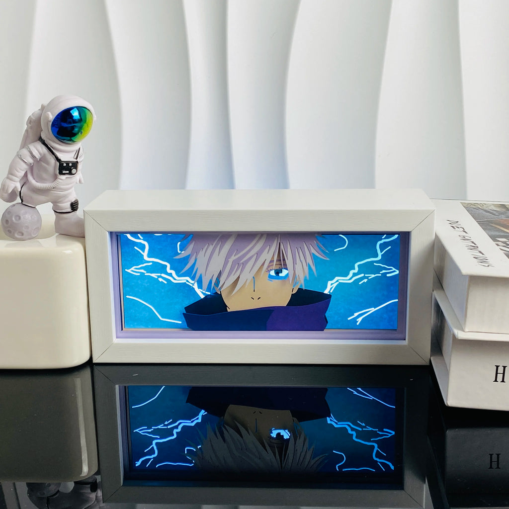 Anime 3D Shadow Light Box - Naruto Sasuke LED Lamp | Tekryu