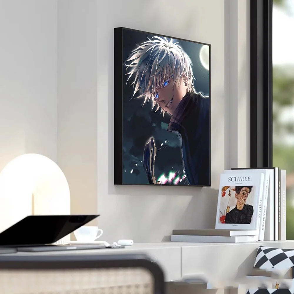 Gojo Satoru Poster - Jujutsu Kaisen Wall Art Print | Tekryu