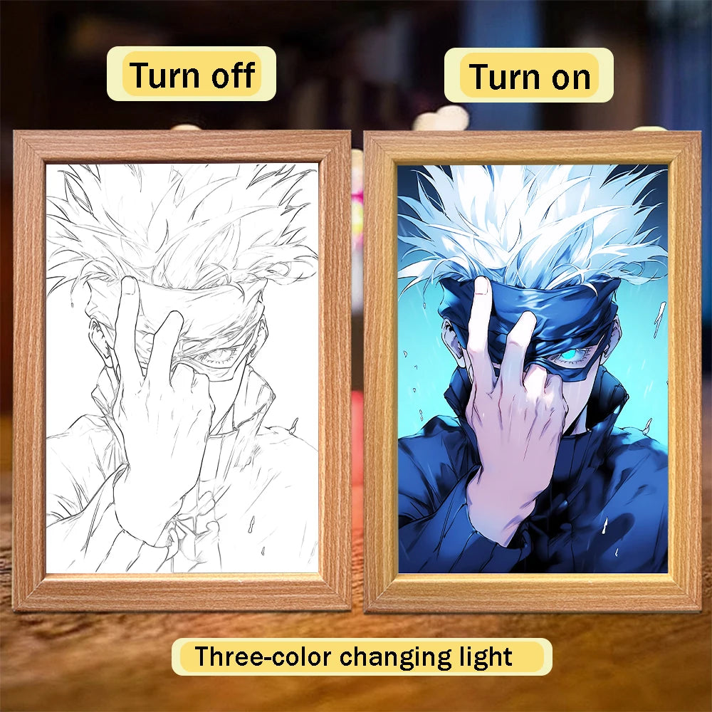 Gojo Satoru Moonlight Lamp - JJK Anime Night Light | Tekryu