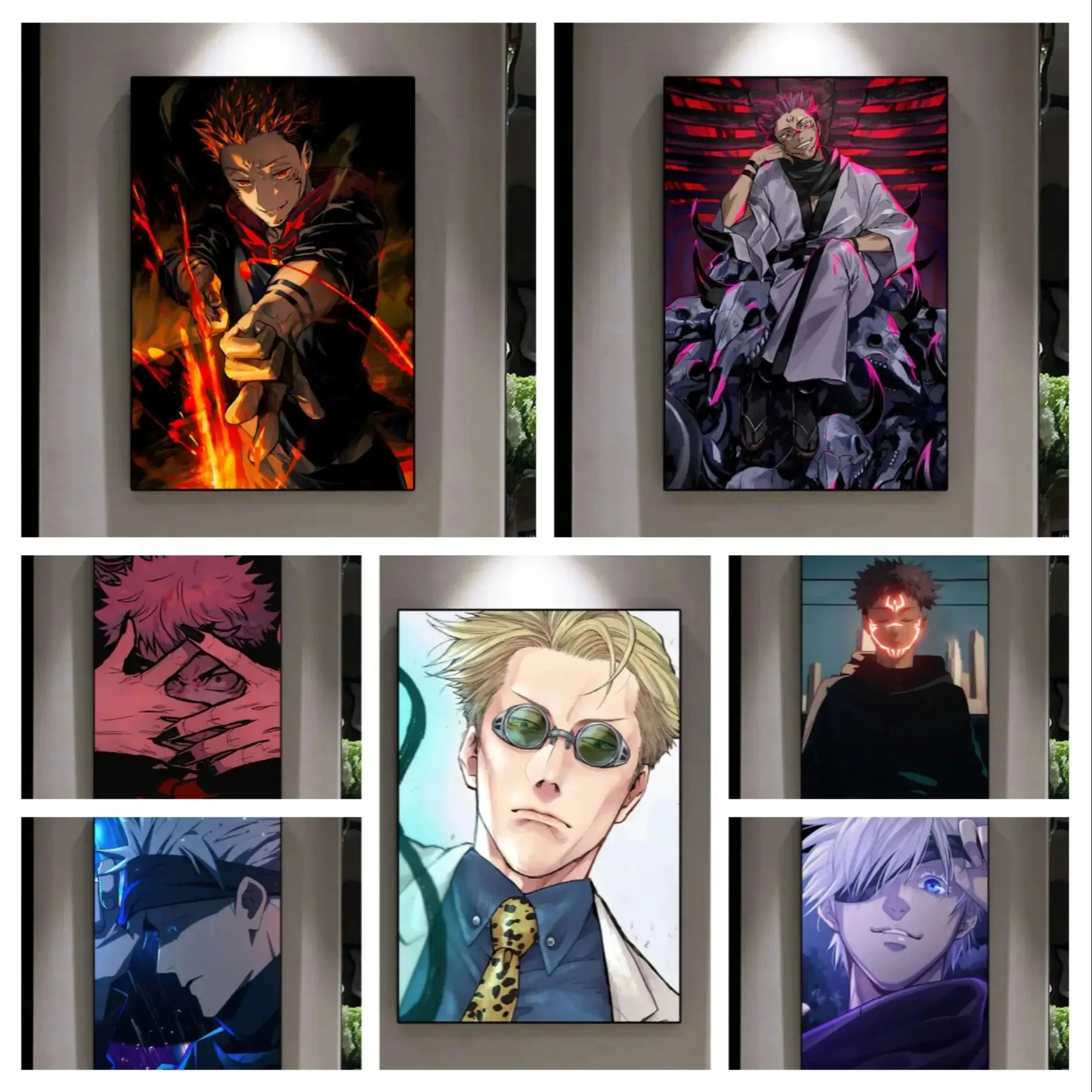 Jujutsu Kaisen Canvas Wall Art | Tekryu