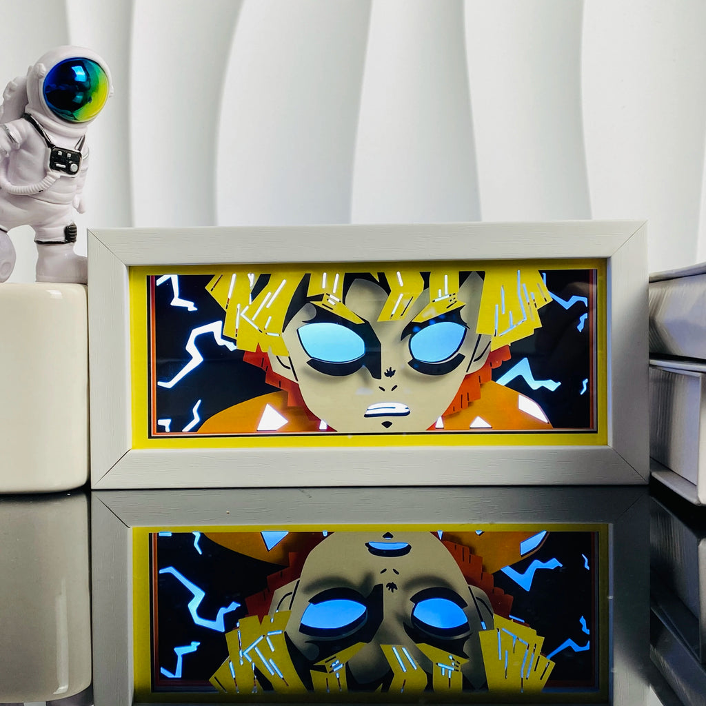 Anime 3D Shadow Light Box - Naruto Sasuke LED Lamp | Tekryu