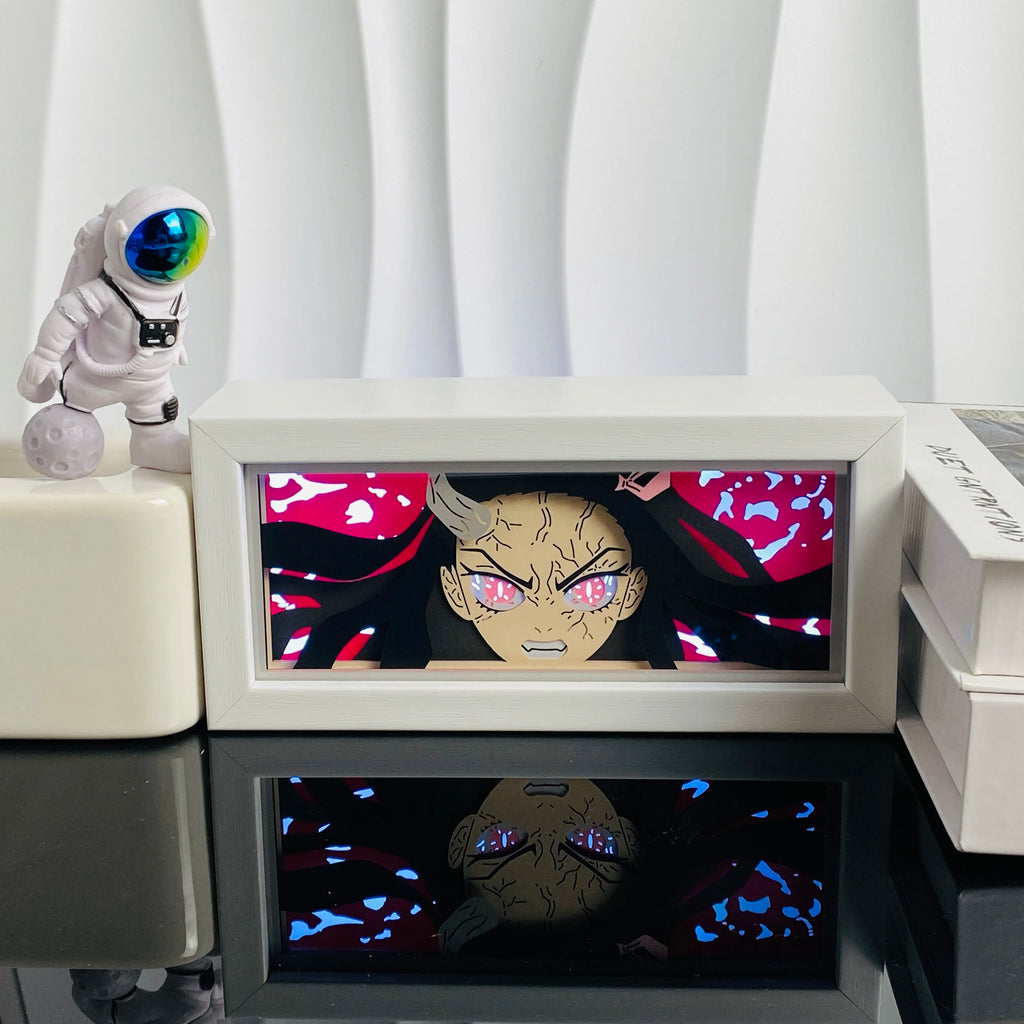 Anime 3D Shadow Light Box - Naruto Sasuke LED Lamp | Tekryu