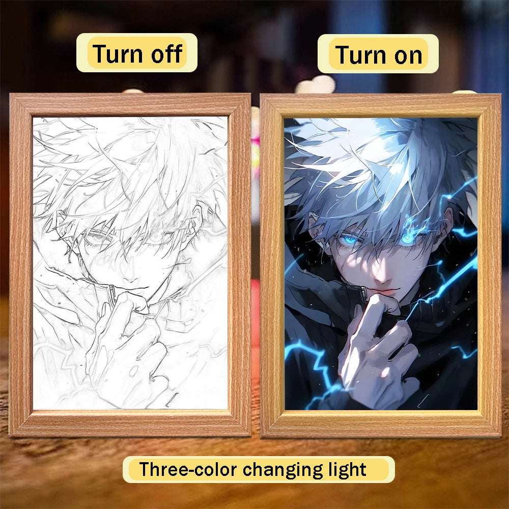 Gojo Satoru Moonlight Lamp - JJK Anime Night Light | Tekryu