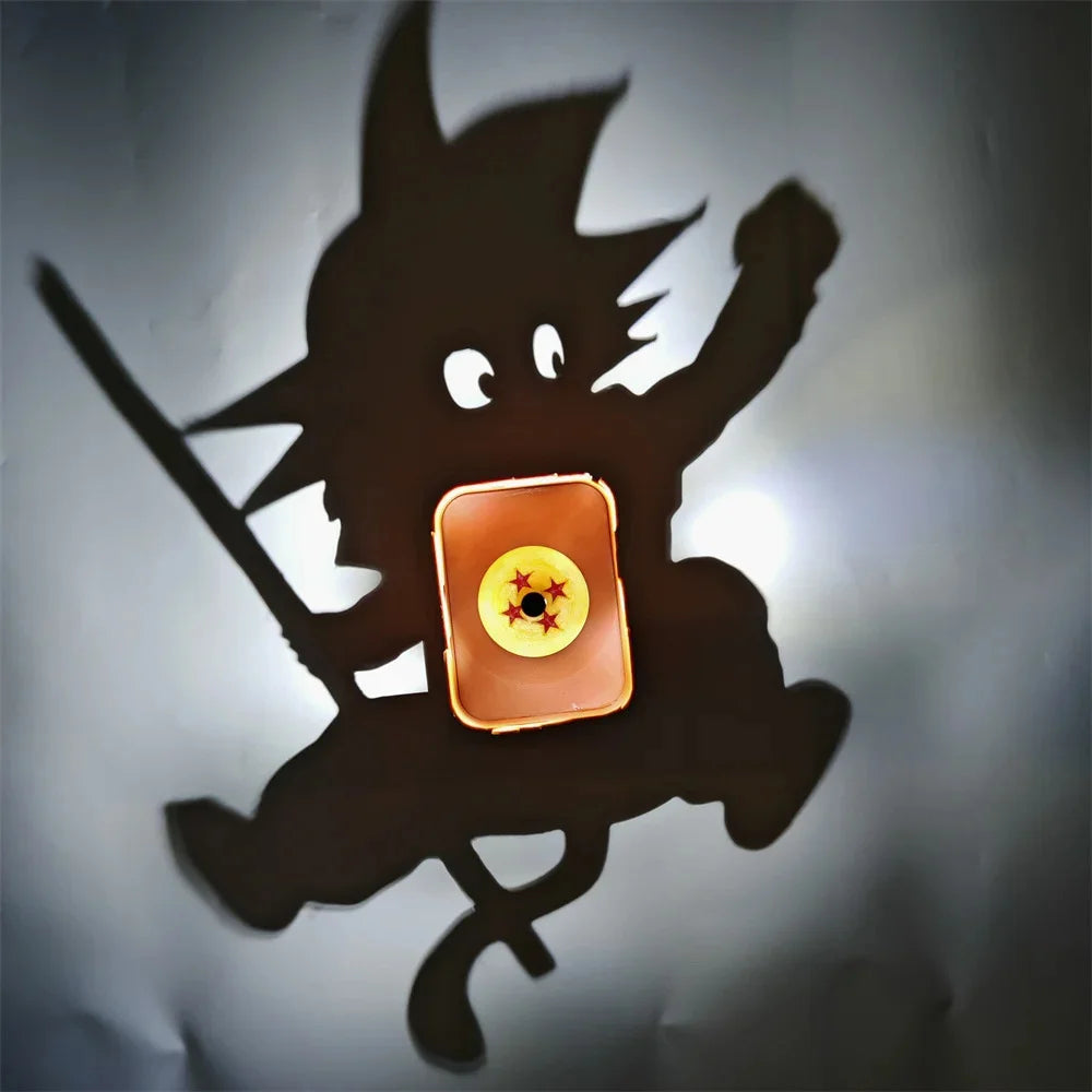 Anime Shadow Projection Lamp - 16 Character Designs | Tekryu