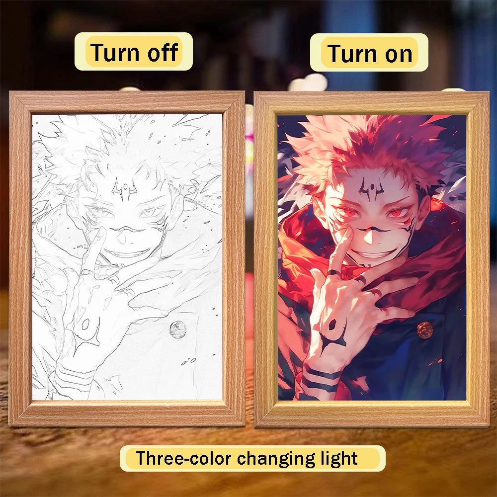 Gojo Satoru Moonlight Lamp - JJK Anime Night Light | Tekryu