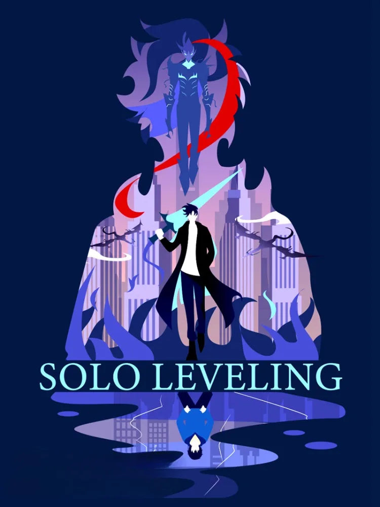 Solo Leveling Diamond Painting Kit - Sung Jinwoo Art | Tekryu