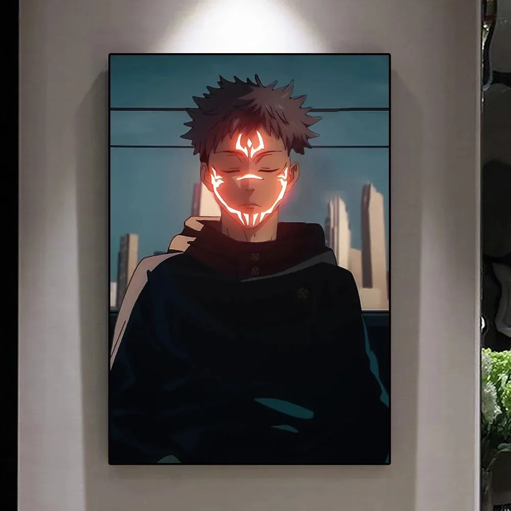 Jujutsu Kaisen Canvas Wall Art | Tekryu