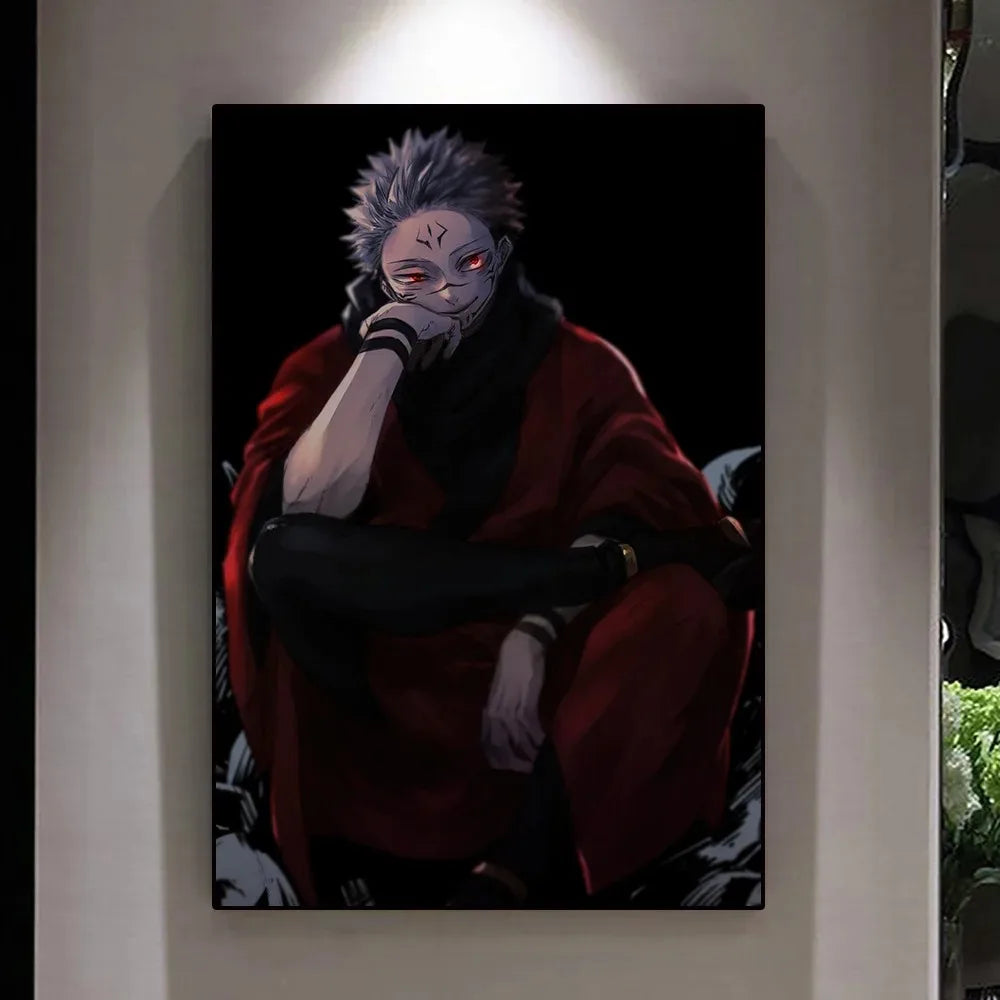 Jujutsu Kaisen Canvas Wall Art | Tekryu