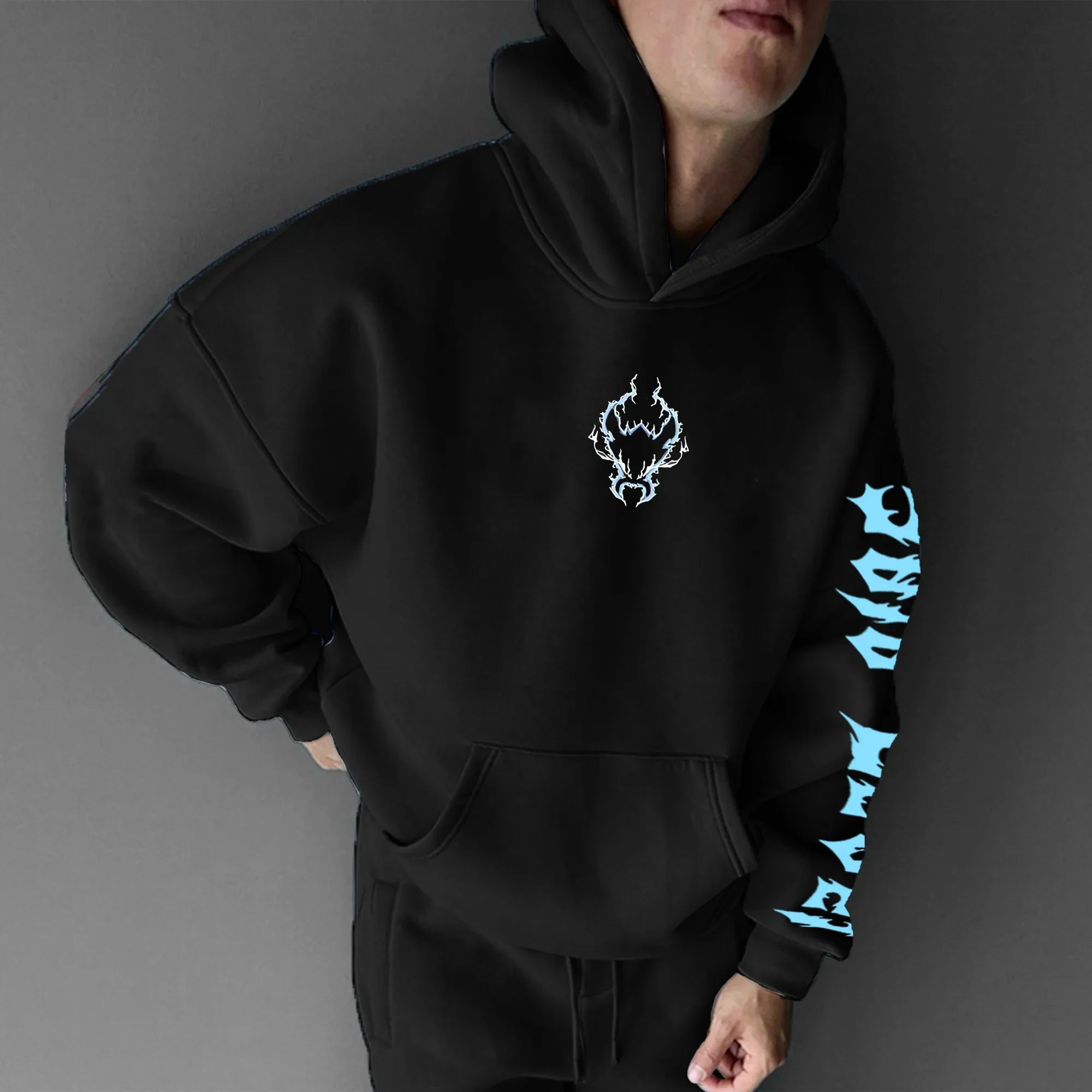 Solo Leveling Hoodie - Sung Jinwoo Anime Streetwear | Tekryu