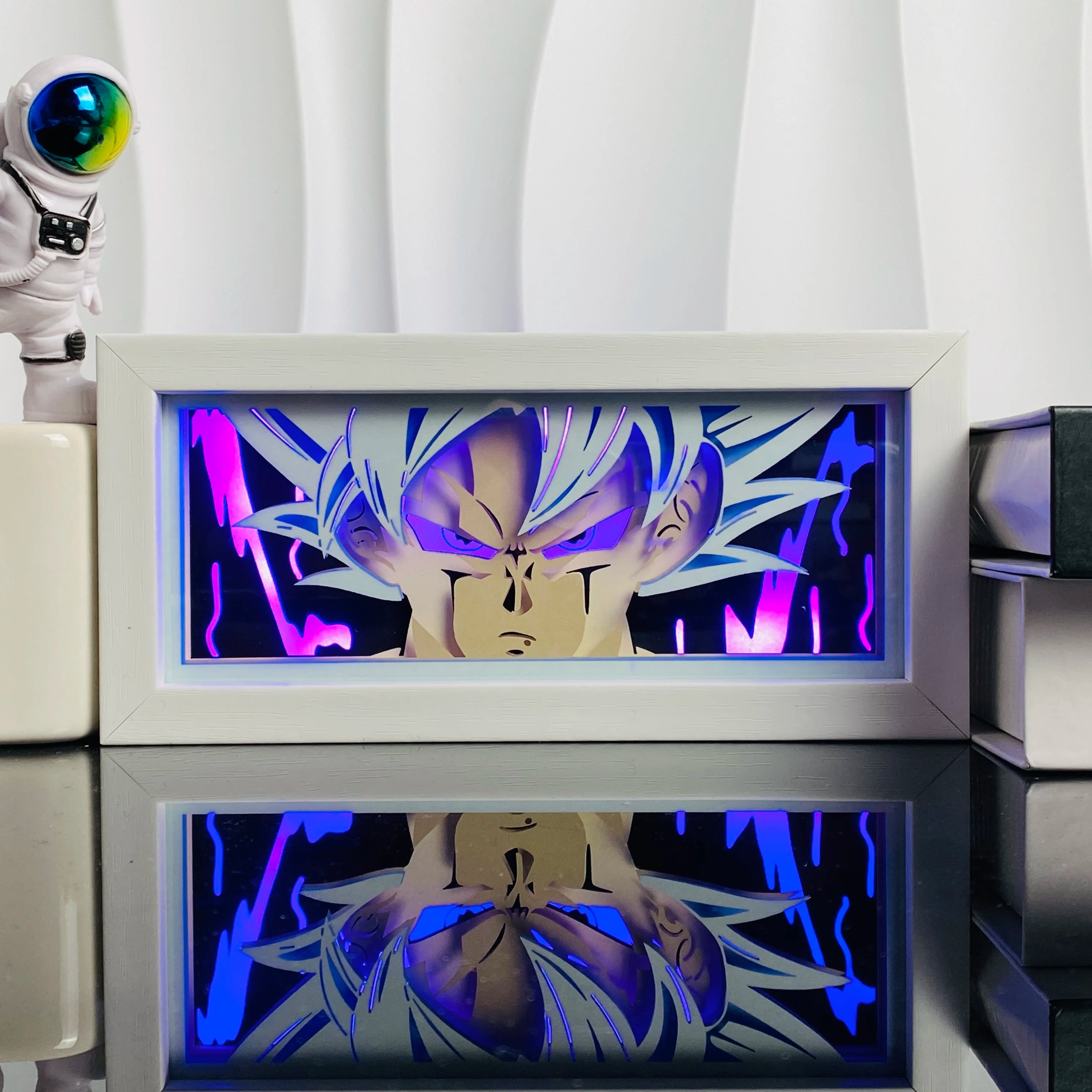 Anime 3D Shadow Light Box - Naruto Sasuke LED Lamp | Tekryu