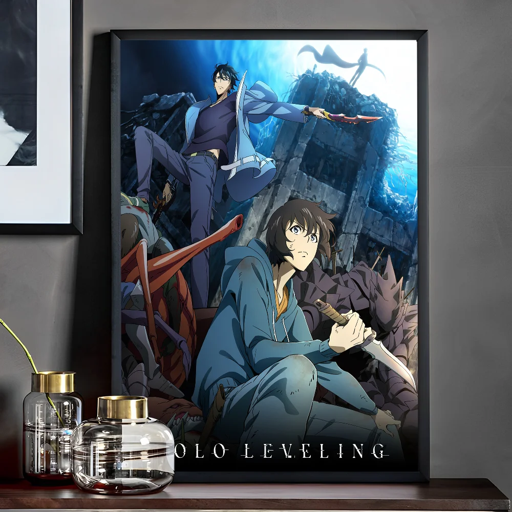 Solo Leveling Poster - Sung Jinwoo Wall Art Print | Tekryu
