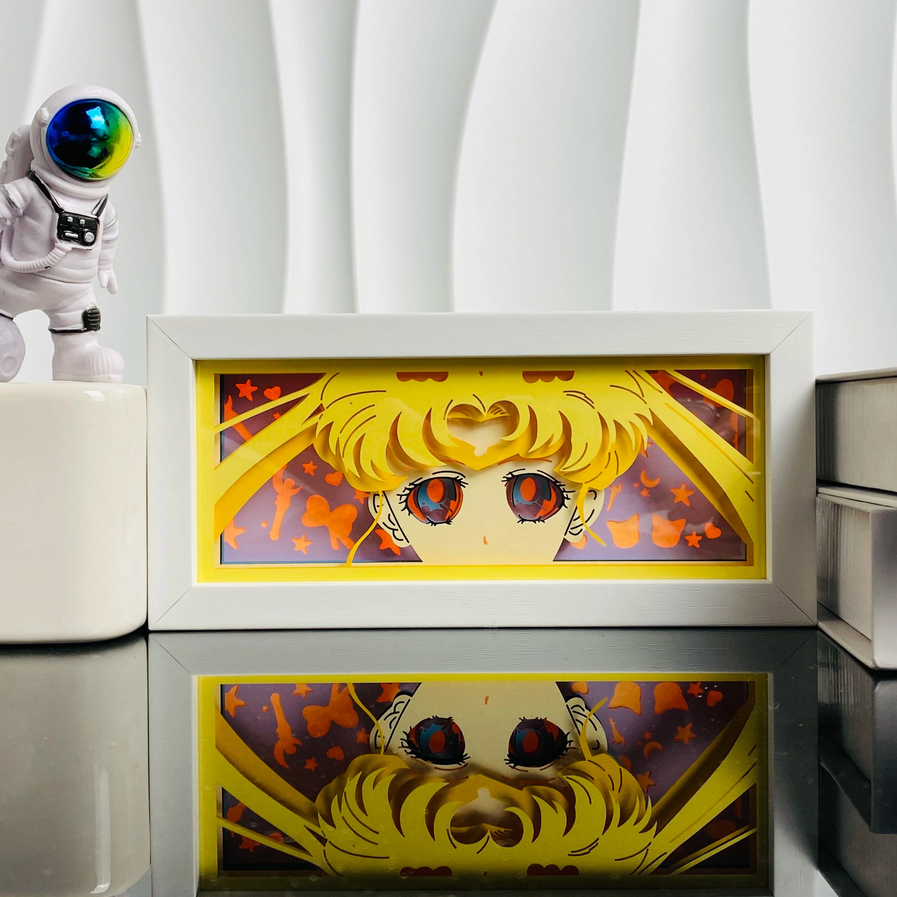 Anime 3D Shadow Light Box - Naruto Sasuke LED Lamp | Tekryu