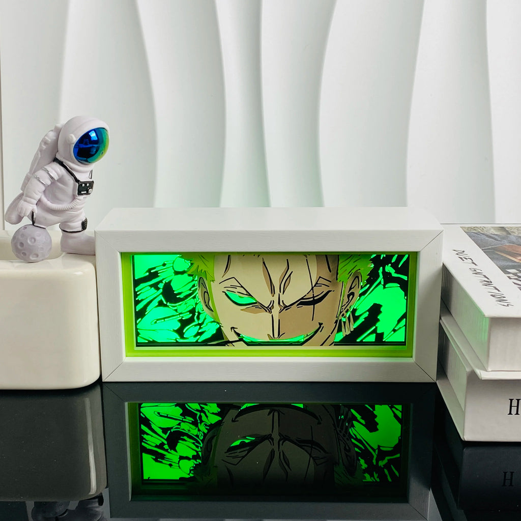 Anime 3D Shadow Light Box - Naruto Sasuke LED Lamp | Tekryu