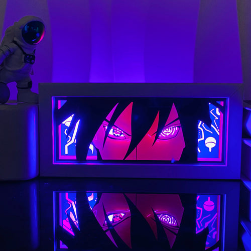 Anime 3D Shadow Light Box — LED Lamp