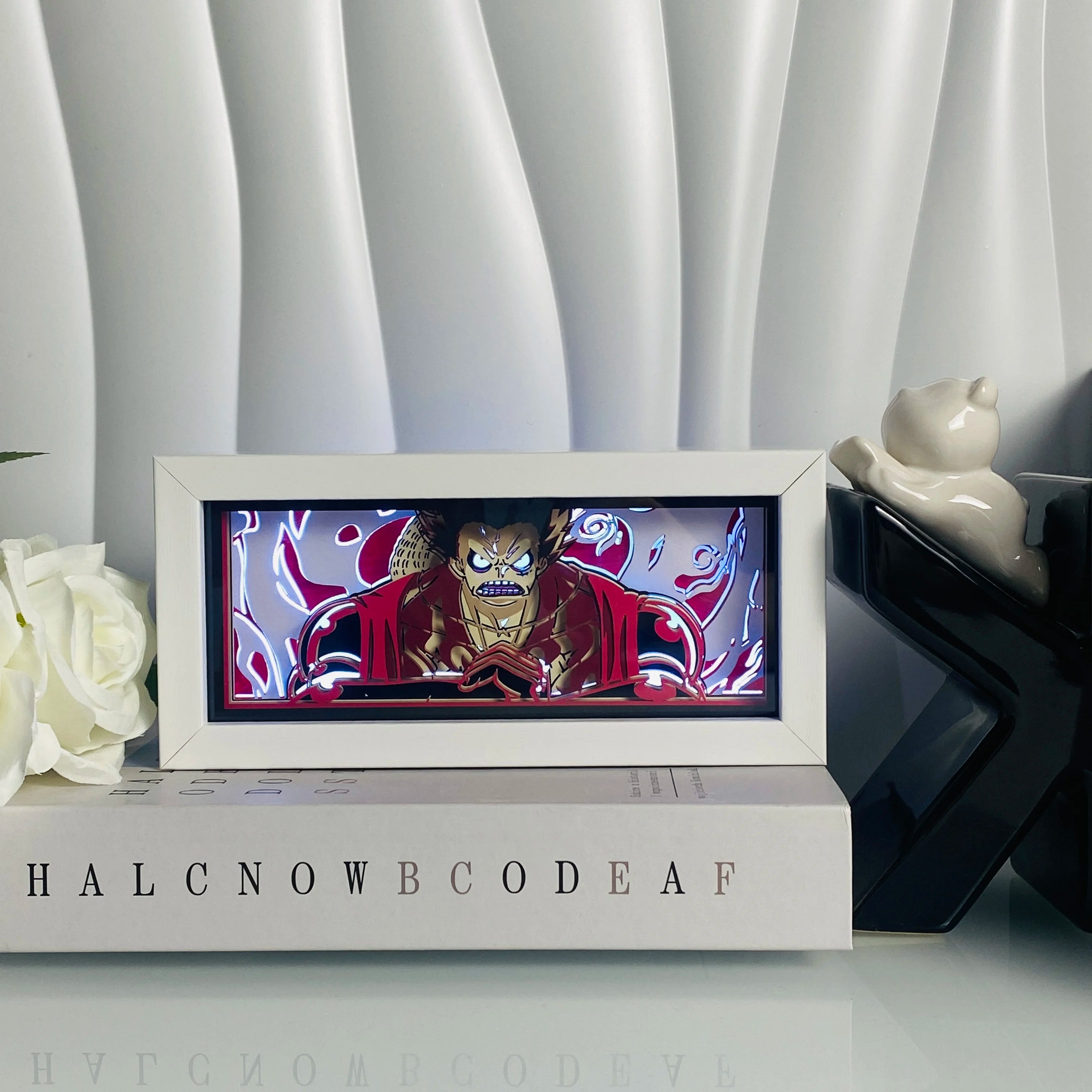 Anime 3D Shadow Light Box - Naruto Sasuke LED Lamp | Tekryu