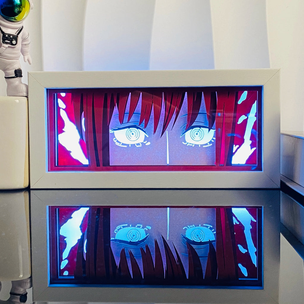 Anime 3D Shadow Light Box - Naruto Sasuke LED Lamp | Tekryu