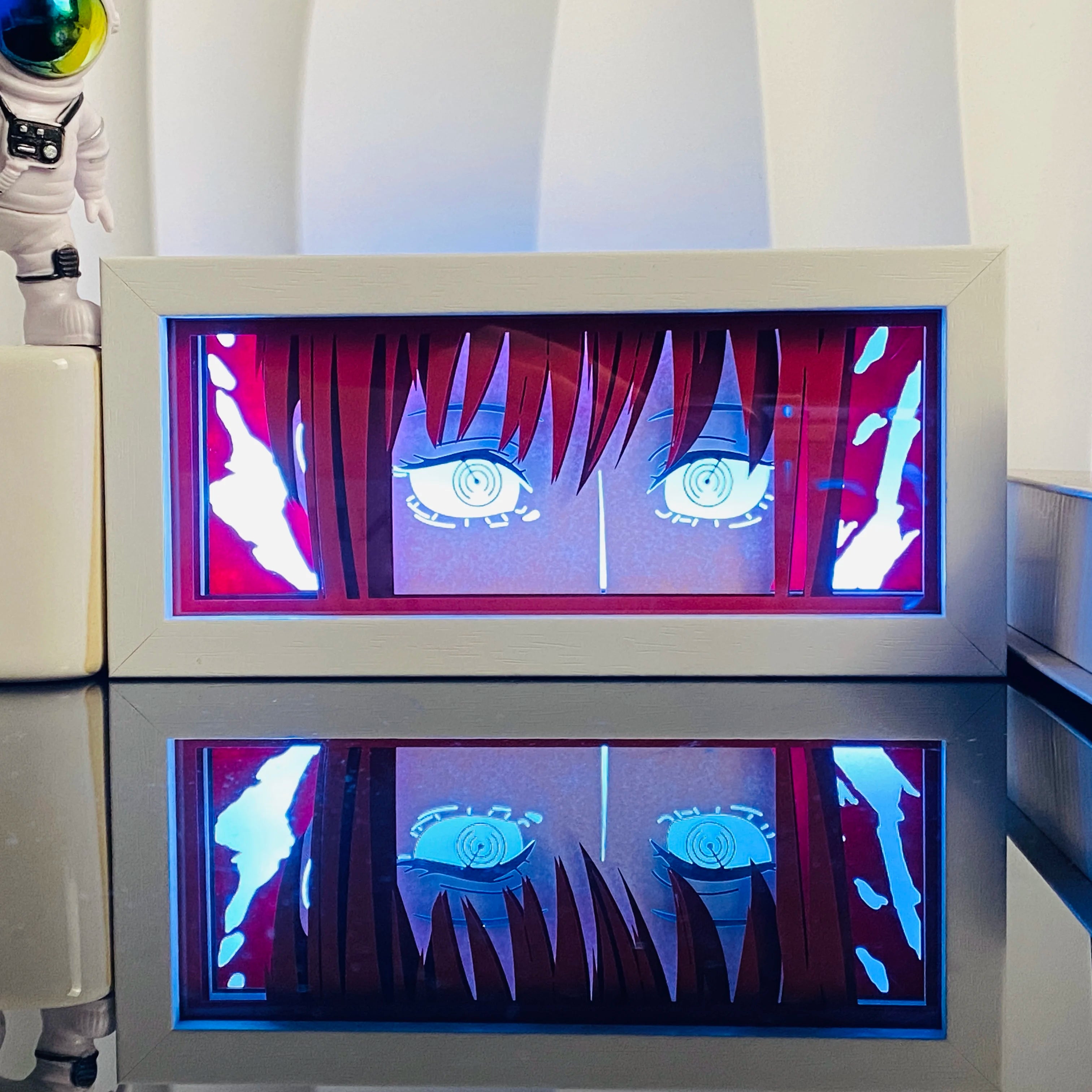 Anime 3D Shadow Light Box - Naruto Sasuke LED Lamp | Tekryu