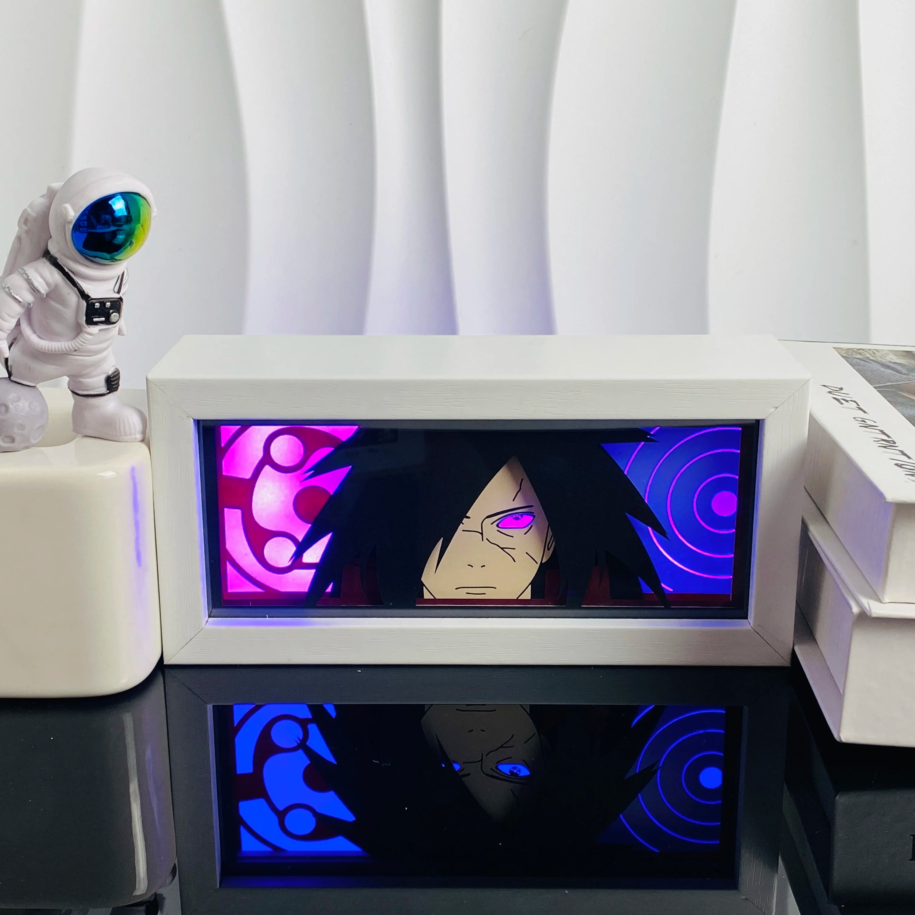 Anime 3D Shadow Light Box - Naruto Sasuke LED Lamp | Tekryu