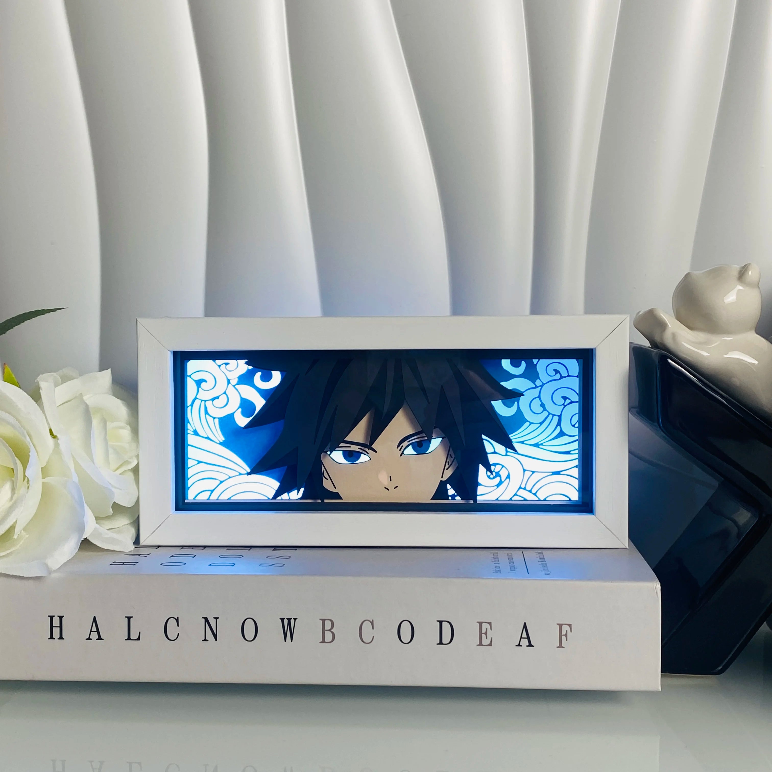 Anime 3D Shadow Light Box - Naruto Sasuke LED Lamp | Tekryu