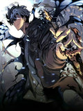 Solo Leveling Diamond Painting Kit - Sung Jinwoo Art | Tekryu