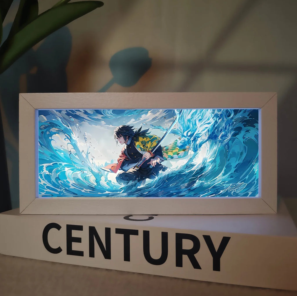 Demon Slayer LED Night Lamp - Tanjiro Nezuko Light | Tekryu
