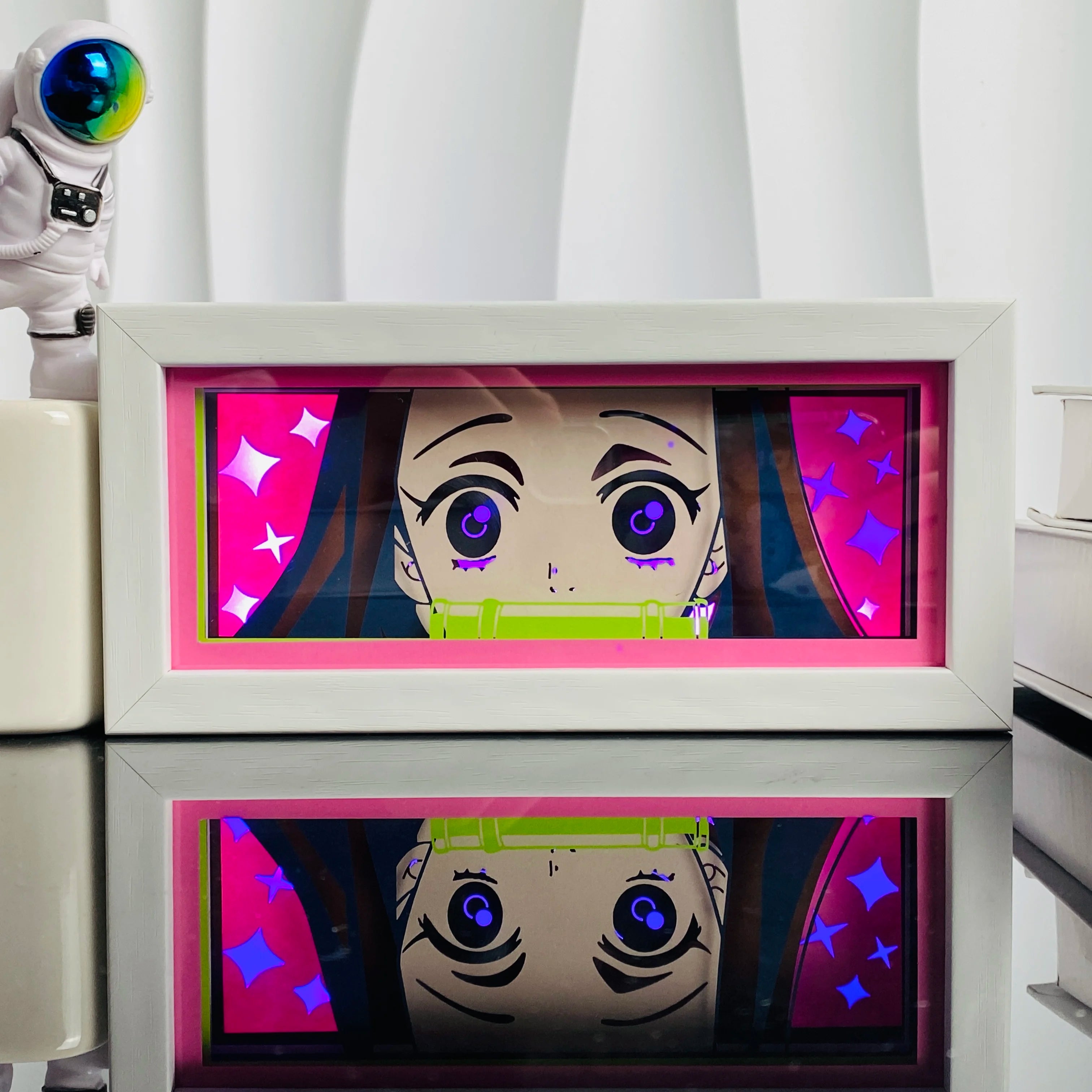 Anime 3D Shadow Light Box - Naruto Sasuke LED Lamp | Tekryu