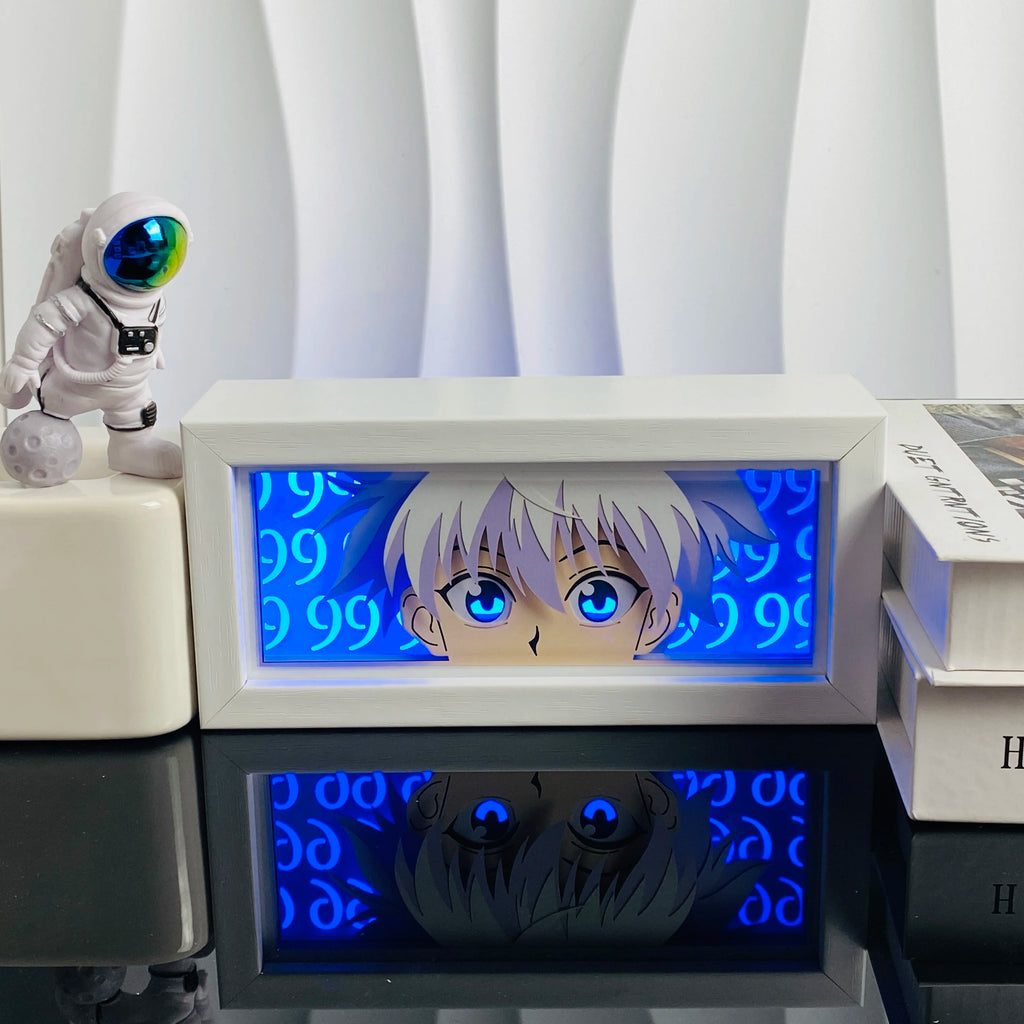 Anime 3D Shadow Light Box - Naruto Sasuke LED Lamp | Tekryu