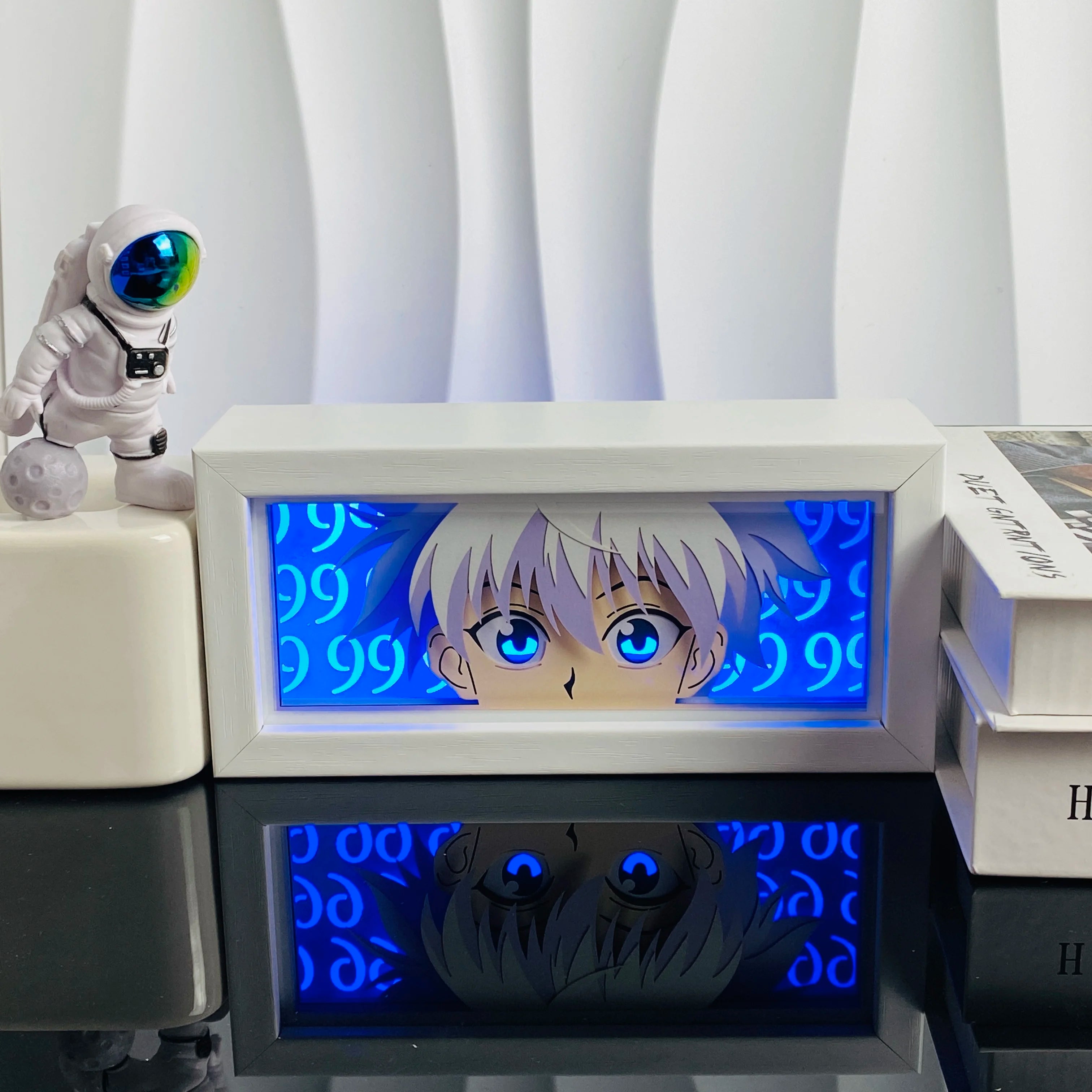 Anime 3D Shadow Light Box - Naruto Sasuke LED Lamp | Tekryu