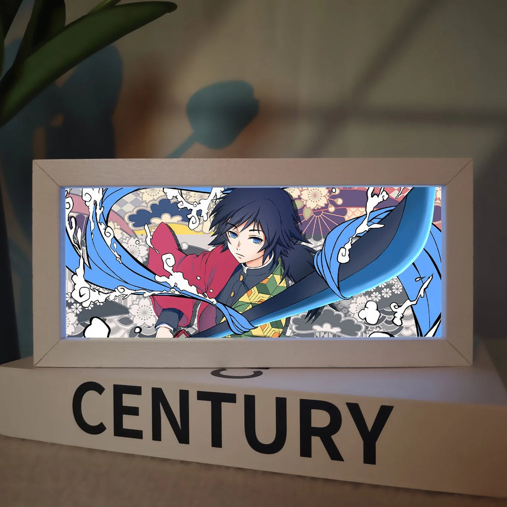 Demon Slayer LED Night Lamp - Tanjiro Nezuko Light | Tekryu