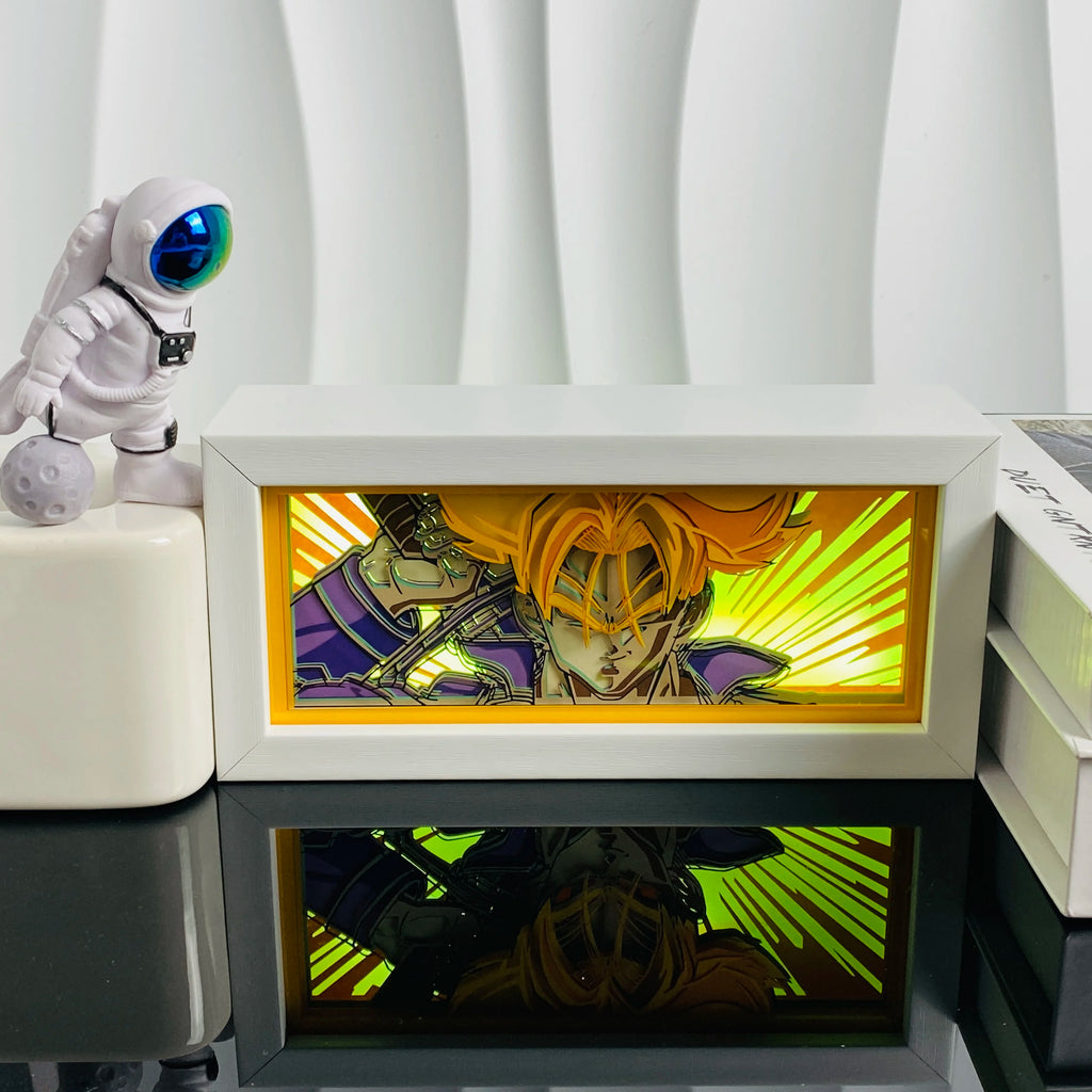Anime 3D Shadow Light Box - Naruto Sasuke LED Lamp | Tekryu