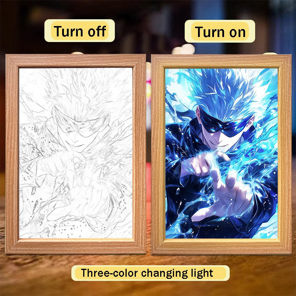 Gojo Satoru Moonlight Lamp - JJK Anime Night Light | Tekryu